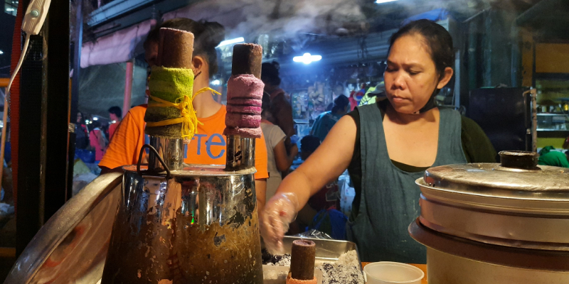 Puto Bumbong - Carbon Night Market