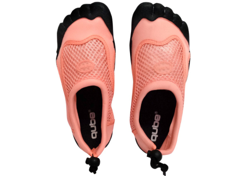 Qube Ladies' Aqua Shoes Anabela in Pink