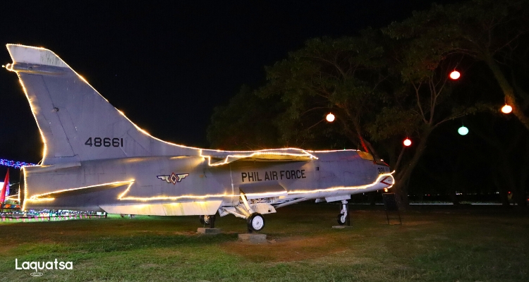 Clark Air Force City - Fighter Jet at Night